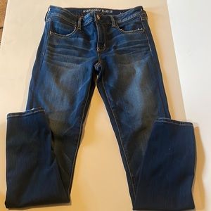 American eagle outfitter jeans super stretch x size 10 longs